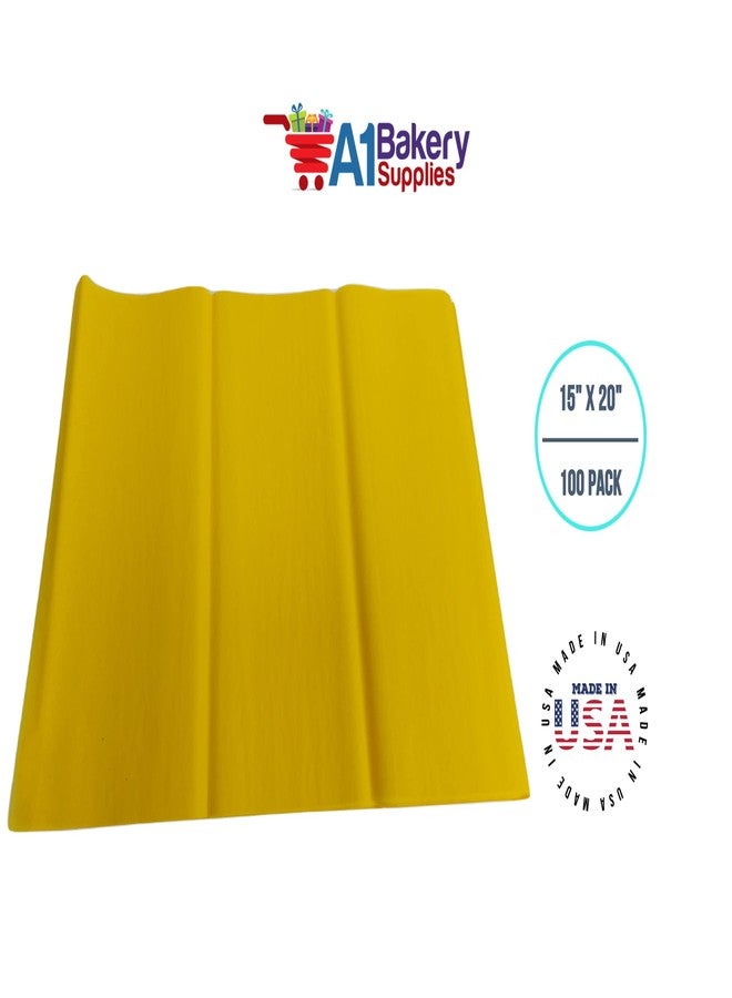 مستلزمات أيه1 باكيري ورق تغليف هدايا فاخر من A1 Bakery Supplies، بنقشة الهندباء، مقاس 15 × 20 بوصة، 100 ورقة - Image 3